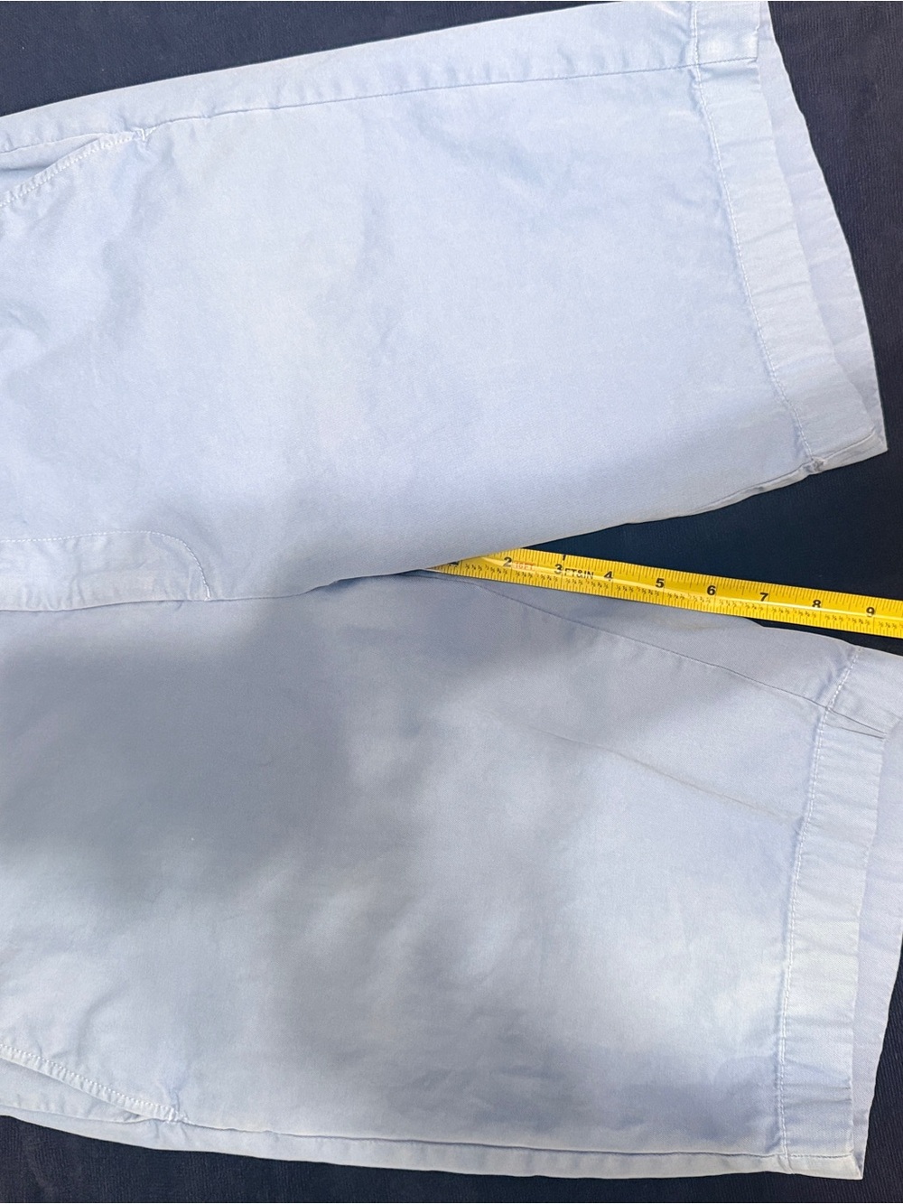 Brooks Brothers Bermuda Blue Flat-Front Men's Shorts